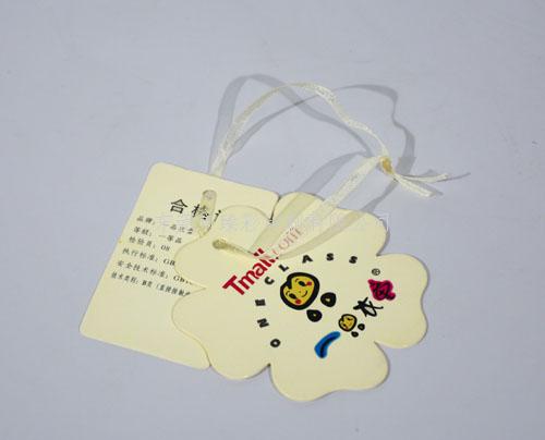 西藏东莞服装吊牌/卡牌